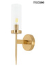 MOOSEE lampa ścienna TORCH złota