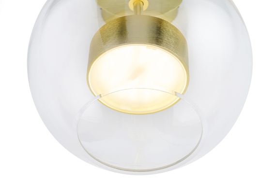 MOOSEE lampa ścienna CAPRI WALL złota