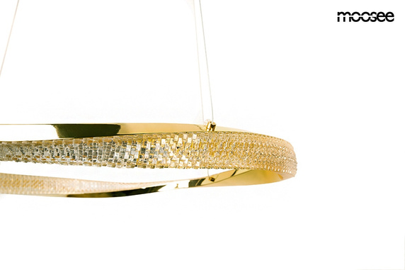 MOOSEE lampa wisząca ANILLO 60 złota