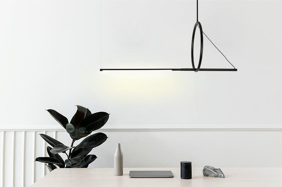 MOOSEE lampa wisząca STICK czarna