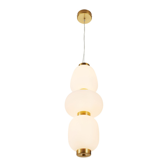 Lampa wisząca BRILLA-3 LED złota 23 cm