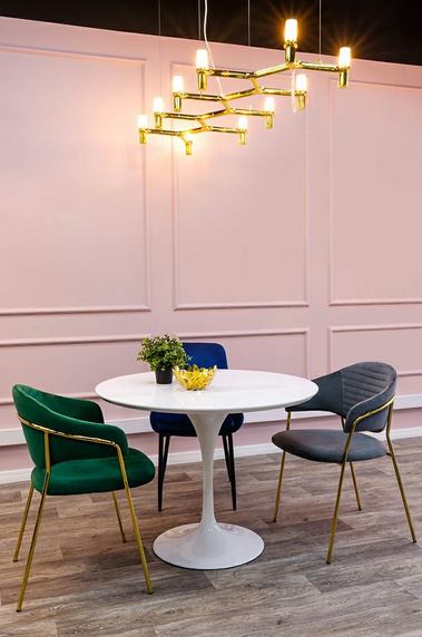 MOOSEE lampa wisząca ATOMIC LONG złota