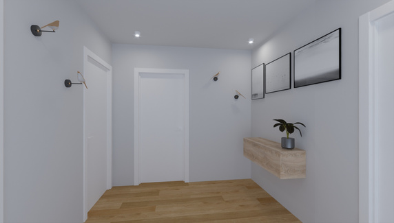 Lampa ścienna PTAK TIT LED złoto-czarna 28 cm