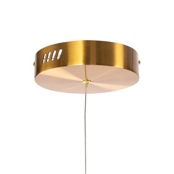 Lampa wisząca CIRCLE 80 LED mosiądz szczotkowany 80 cm