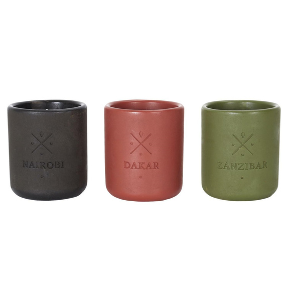 Świeca Earth Zanzibar zielona