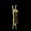 Dekoracja, figurka Dłoń mała Victoria     złota