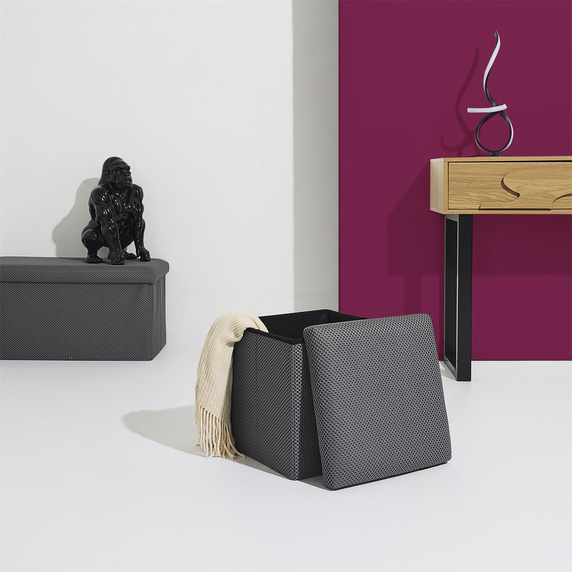 Pufa Vels Atom szara