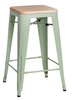 Hoker Paris Wood 65cm zielony sosna       naturalna