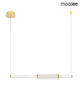 MOOSEE lampa wisząca LIBRA złota