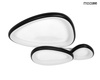 MOOSEE lampa sufitowa / plafon AREA 3 czarna