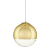 Lampa wisząca FLASH M złota 30 cm