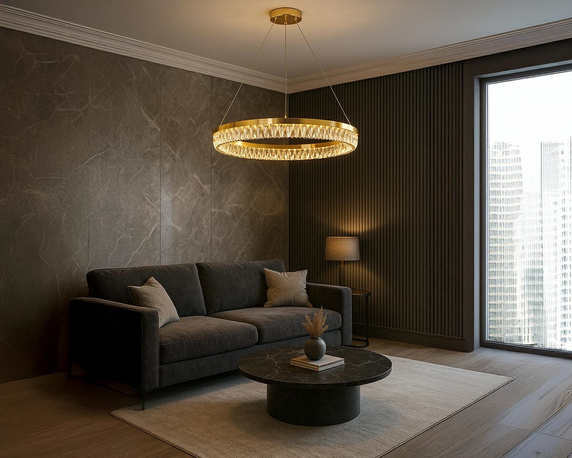 MOOSEE lampa wisząca SAVOY 60 złota