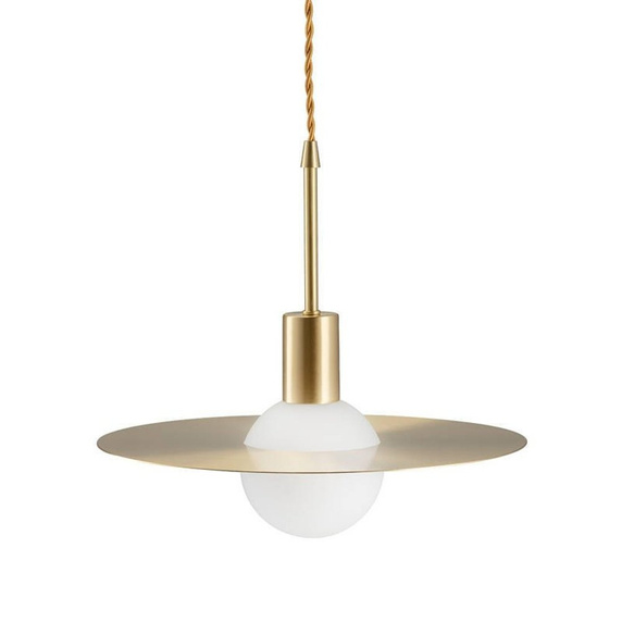 Lampa wisząca JUPITER złota 30 cm