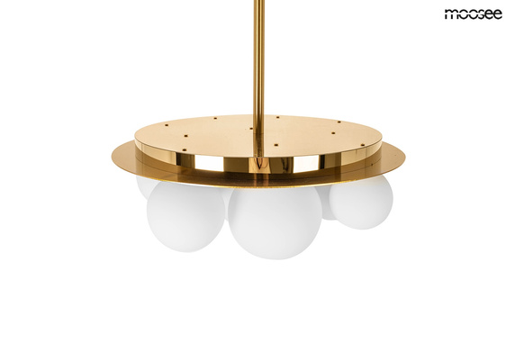 MOOSEE lampa wisząca BACARDI złota