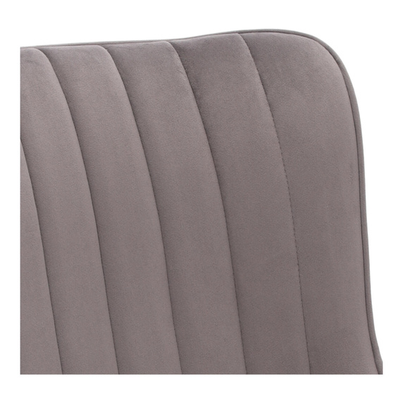 Krzesło Roxino VIC szare pasy pionowe