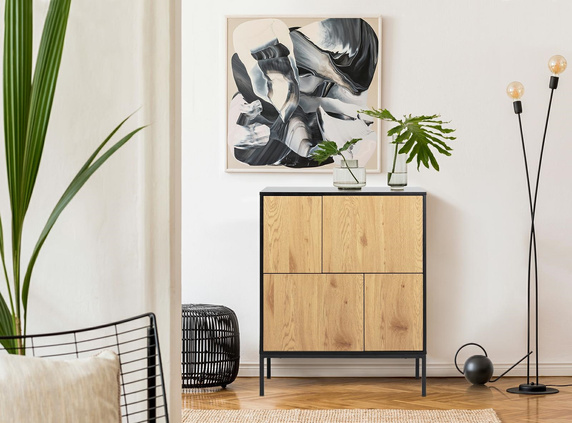 ACTONA szafka SEAFORD 80x103 - MDF, metal