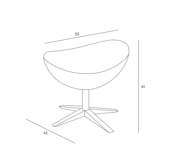 Podnóżek Jajo Soft wełna czerwony JA-2712