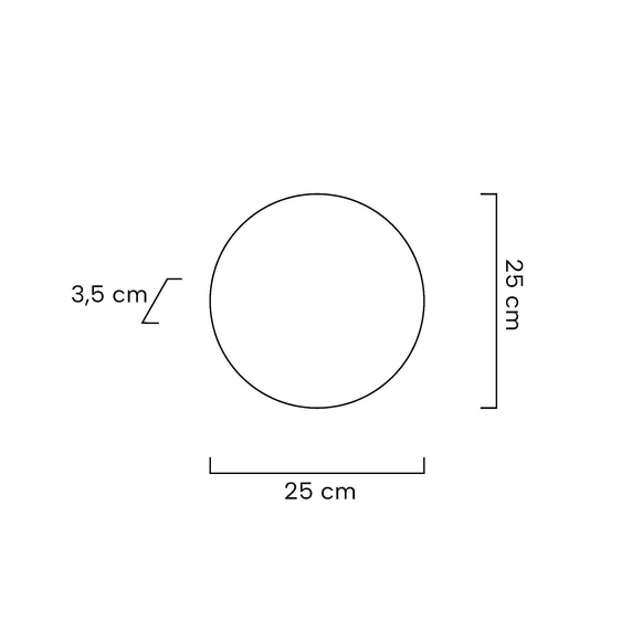 MOOSEE lampa ścienna SHADOW SUN 25 złota