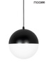 MOOSEE lampa ścienna BOWL DUO czarna