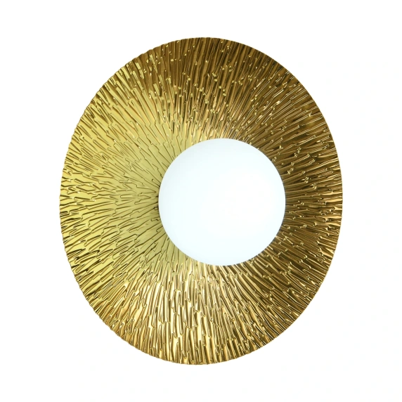 Lampa ścienna SUN M złota 35 cm