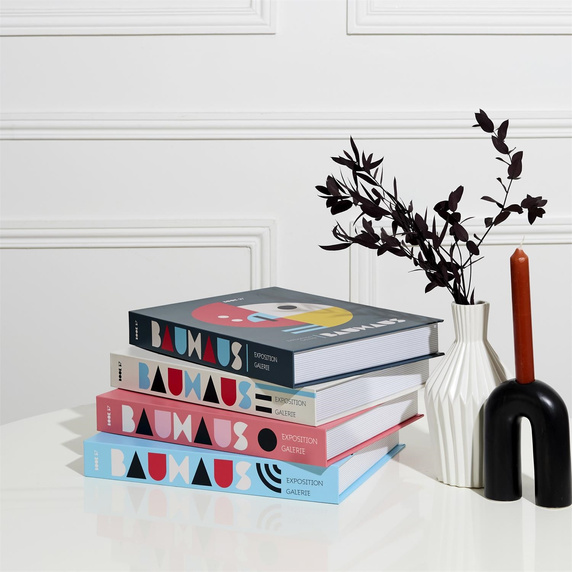 Pudełko książka Bauhaus szara