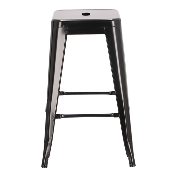 Hoker Paris 66cm czarny inspirowany Tolix