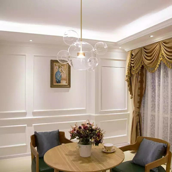 MOOSEE lampa wisząca CAPRI 6 złota