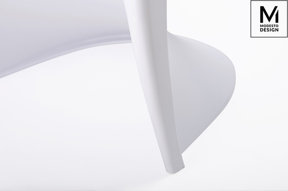 MODESTO krzesło HOVER białe -             polipropylen