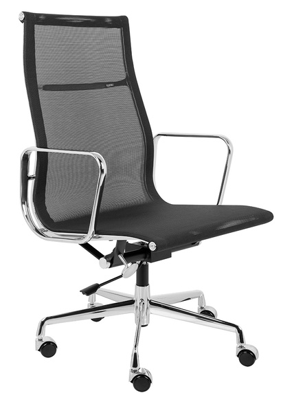 Fotel biurowy AERON PREMIUM chrom - siatka, aluminium