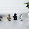Figurka Monkey srebrna S