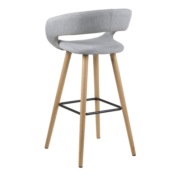 Stołek barowy Grace low light grey