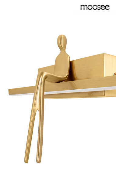 MOOSEE lampa ścienna BOY złota
