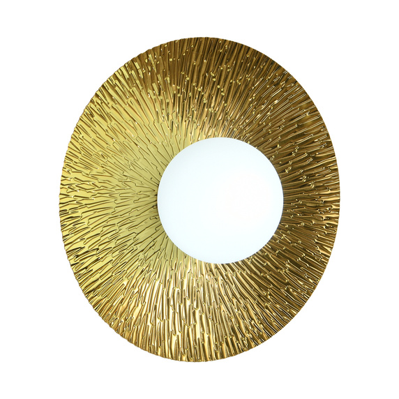 Lampa ścienna SUN L złota 40 cm