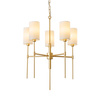 Lampa wisząca DARLING żyrandol złota 60 cm