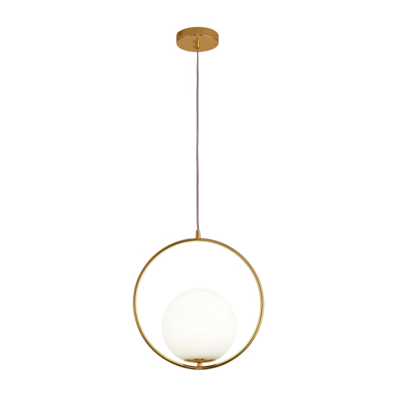 Lampa wisząca COSTA ROUND złota 35 cm