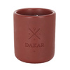 Świeca Earth Dakar terracota