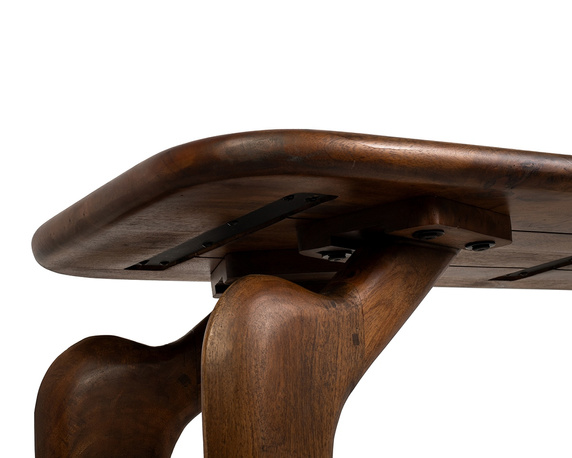 MaMaison konsola ORIZON brązowa / drewno