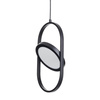 Lampa wisząca ELIPSE MINI LED czarna 32 cm