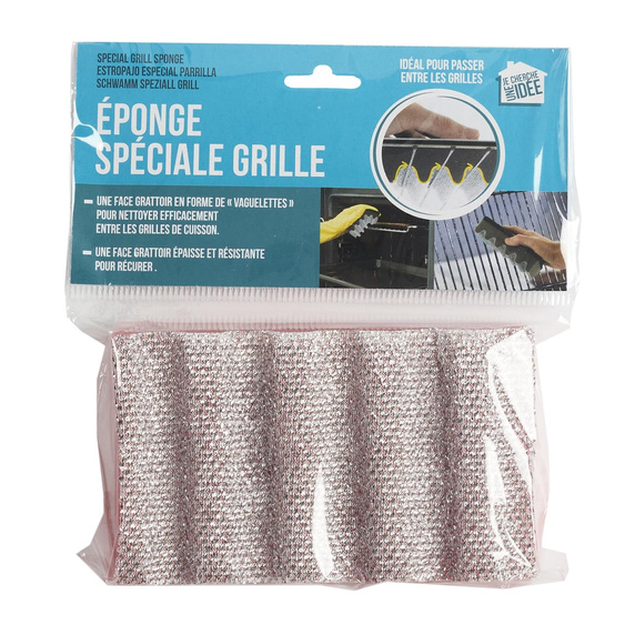 Gąbka do czyszczenia rusztu czerwona