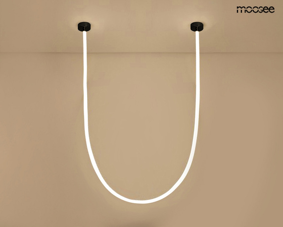 MOOSEE lampa wisząca LASSO 500 Smart czarna
