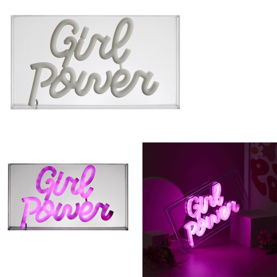 Lampka Girl Power Neon Led