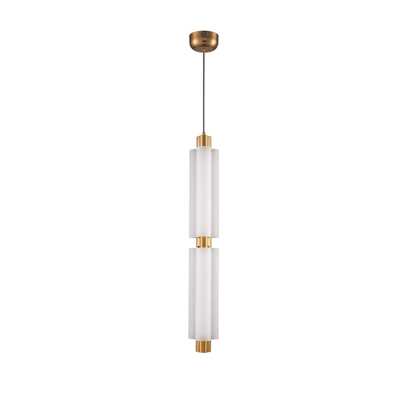 Lampa wisząca OSMO-2 LED złota 73 cm