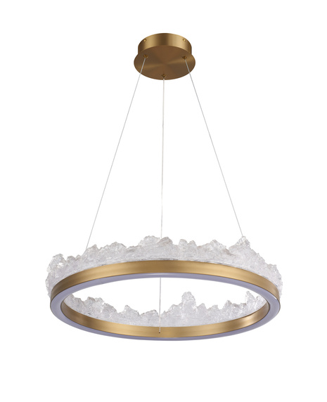Lampa wisząca MONTANA LED złota 60 cm