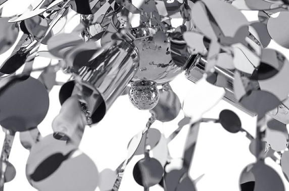 MOOSEE lampa wisząca MONETE chromowana