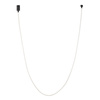 Lampa wisząca SNAKE LED wąż ledowy czarna 500 cm