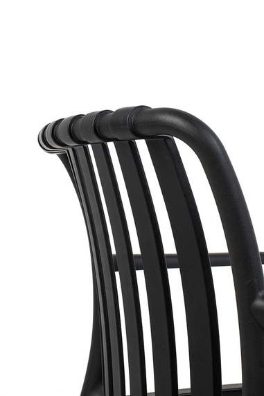 MODESTO krzesło STRIPS ARM czarne