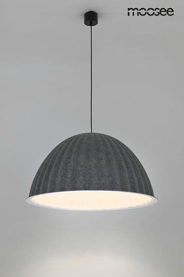 MOOSEE lampa wisząca MOLD 75 szara