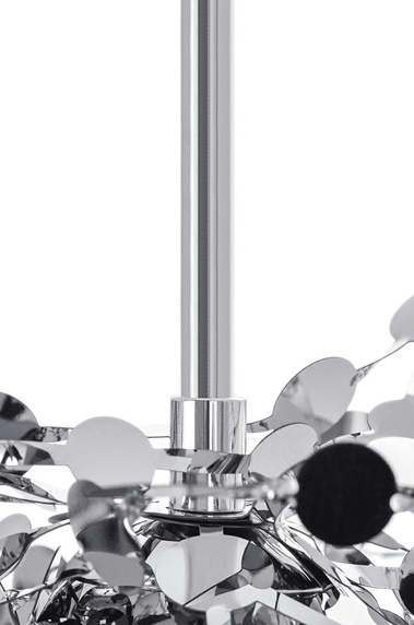 MOOSEE lampa wisząca MONETE SINGLE chrom