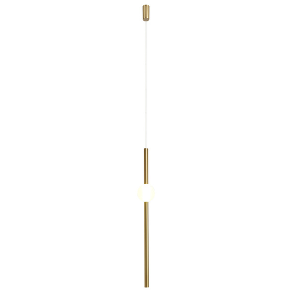 Lampa wisząca O-LINE LED 63 cm mosiądz