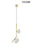 MOOSEE lampa wisząca RUGIA złota